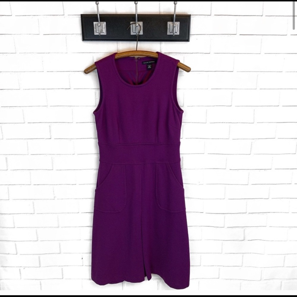 Banana Republic Sleeveless Purple Dress
